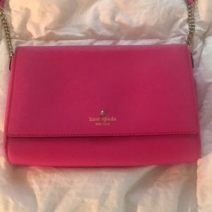 Hot pink Kate Spade crossbody